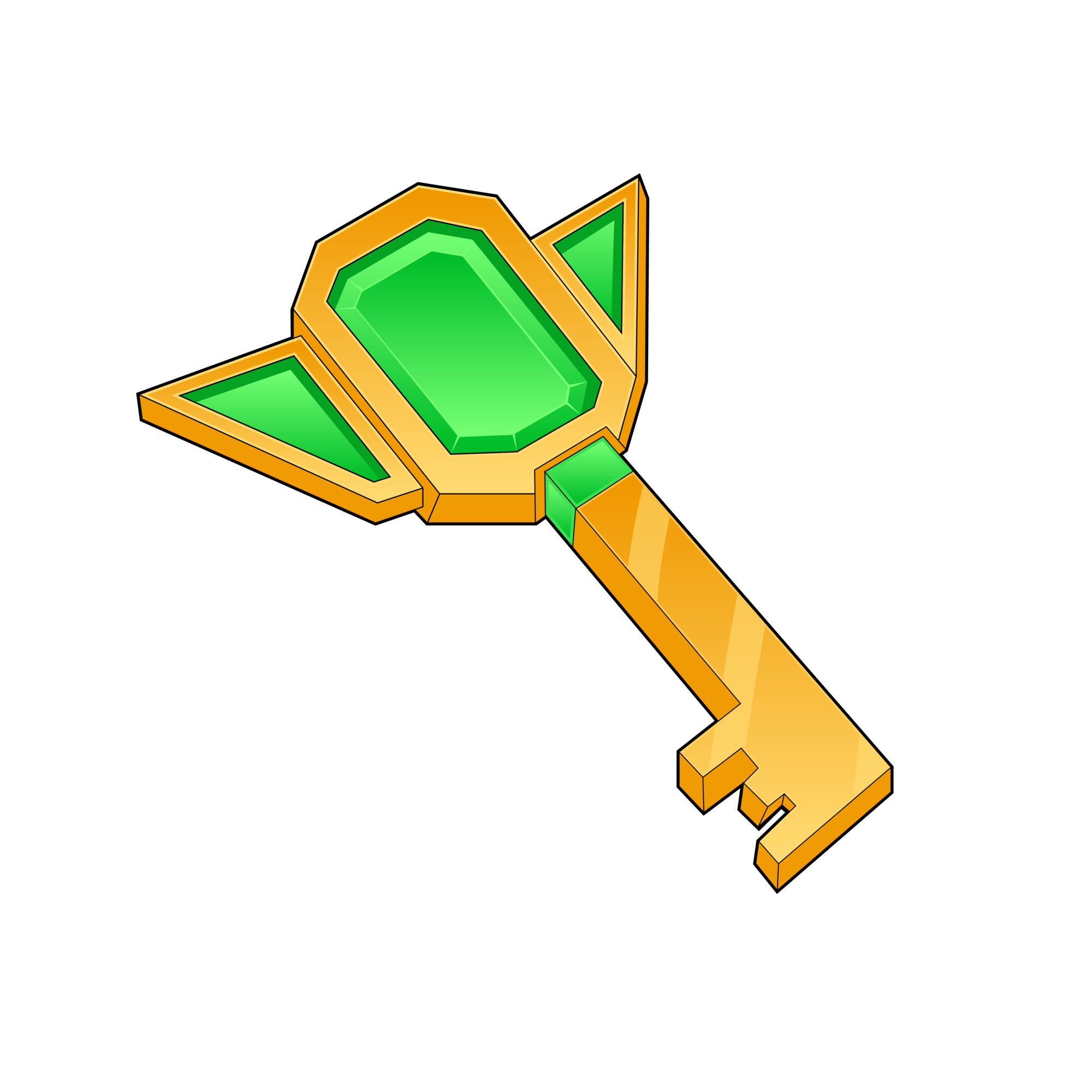 1 Schlüssel - Mittlere Schatzkiste